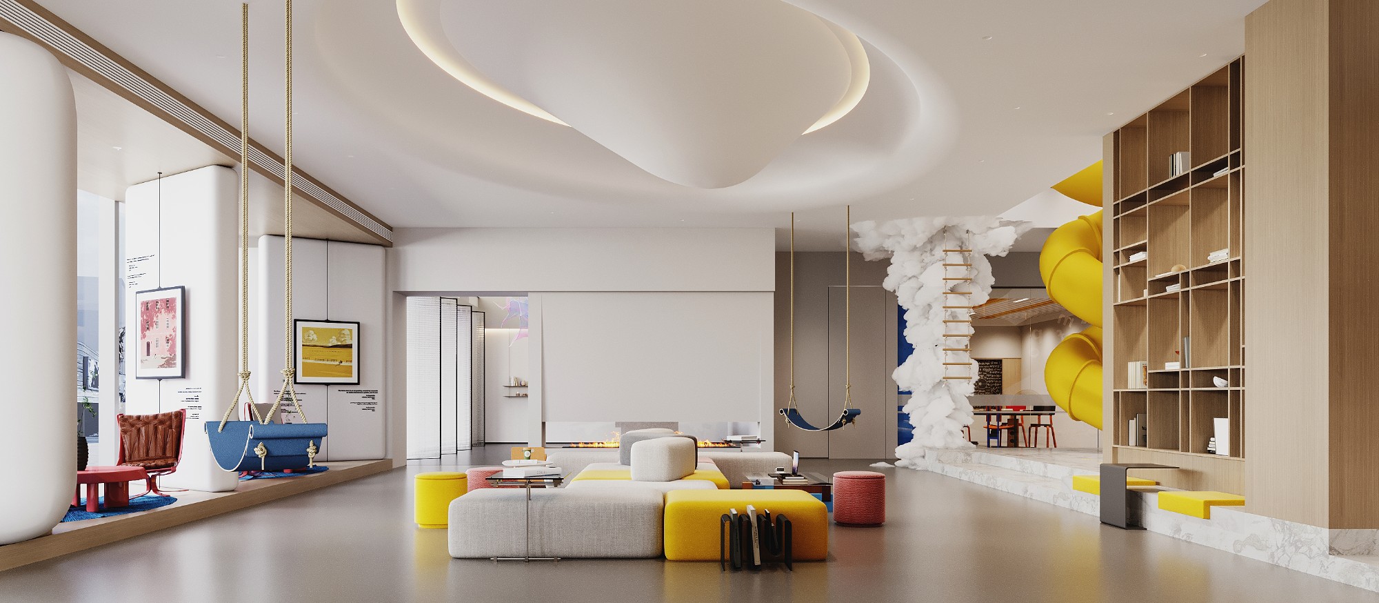 2025郑州空间设计大赛优秀作品赏析丨铂金奖高鹏辉：河南诺之华教育科技有限公司